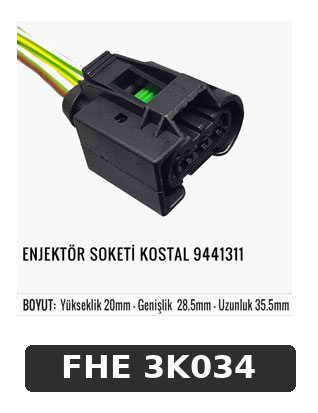 ENJEKTÖR SOKETİ KOSTAL 9441311
