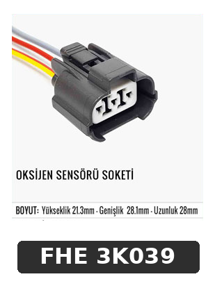 OKSİJEN SENSÖRÜ SOKETİ