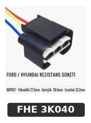 FORD / HYUNDAİ REZİSTANS SOKETİ