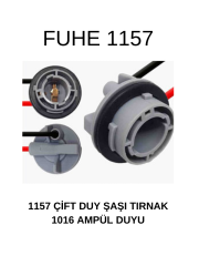1157  ÇİFT DUY ŞAŞI TIRNAK  1016 AMPUL DUYU
