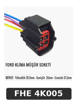 FORD KLİMA MÜŞÜR SOKETİ