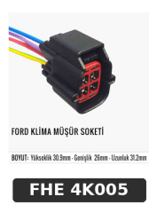 FORD KLİMA MÜŞÜR SOKETİ
