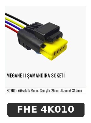 MEGANE II ŞAMANDIRA SOKETİ