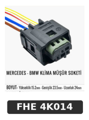 MERCEDES - BMW KLİMA MÜŞÜR SOKETİ