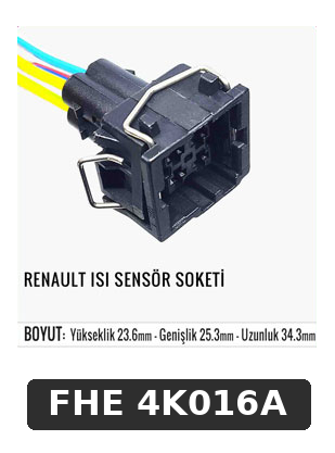 RENAULT ISI SENSÖR SOKETİ