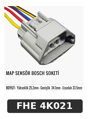 MAP SENSÖR BOSCH SOKETİ