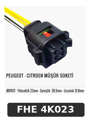 PEUGEOT - CİTROEN MÜŞÜR SOKETİ