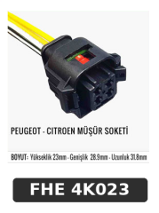 PEUGEOT - CİTROEN MÜŞÜR SOKETİ