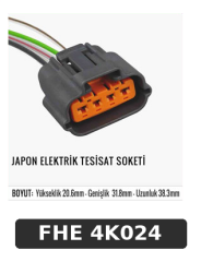 JAPON ELEKTRİK TESİSAT SOKETİ