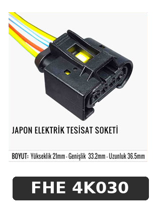 JAPON ELEKTRİK TESİSAT SOKETİ