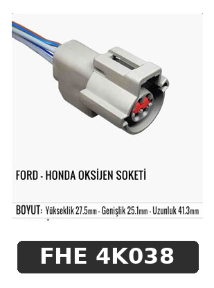 FORD - HONDA OKSİJEN SOKETİ