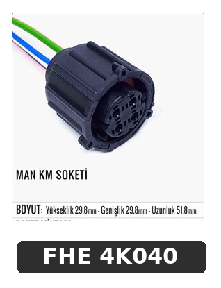 MAN KM SOKETİ