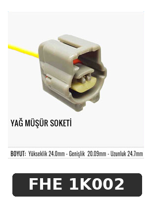 YAĞ MÜŞÜR SOKETİ
