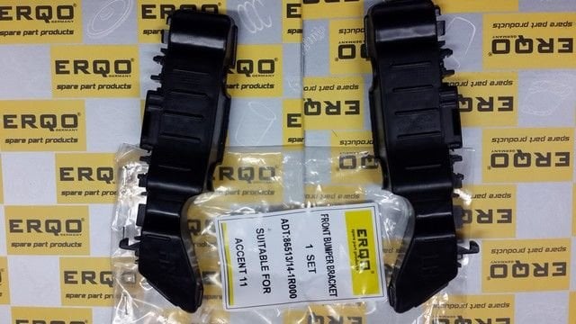 86514-1R000 TAMPON BRAKETİ ACCENT BLUE 2011-  SAĞ ÖN