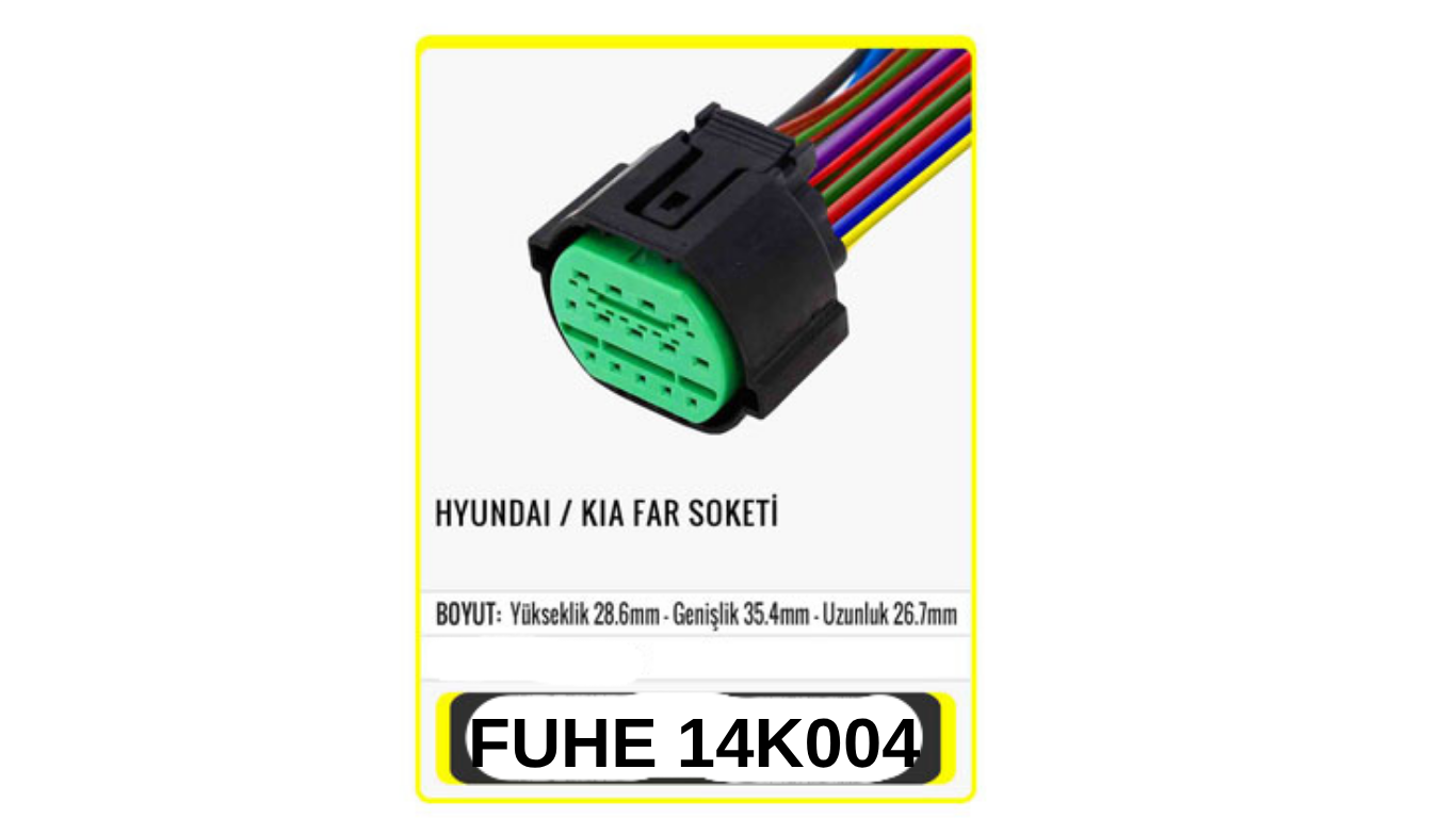 14K004 HYUNDAI / KIA FAR SOKETİ