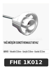 VAG MÜŞÜR SOKETİ RENAULT BEYAZ