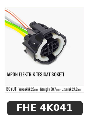 JAPON ELEKTRİK TESİSAT SOKETİ