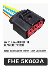 VW T5 HAVA DEBİMETRE AKIŞMETRE SOKETİ