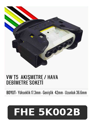 VW TS AKIŞMETRE / HAVA DEBİMETRE SOKETİ