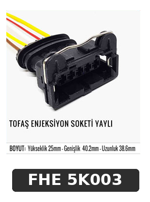 TOFAŞ ENJEKSİYON SOKETİ YAYLI