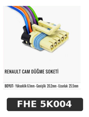 RENAULT CAM DÜĞME SOKETİ