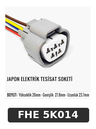 JAPON ELEKTRİK TESİSAT SOKETİ