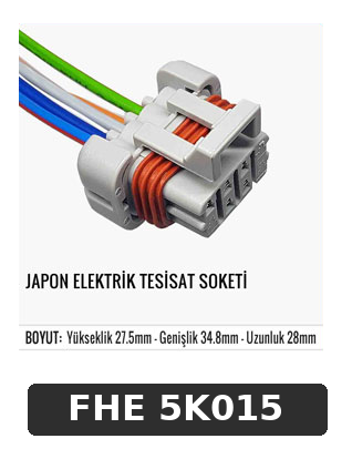 JAPON ELEKTRİK TESİSAT SOKETİ