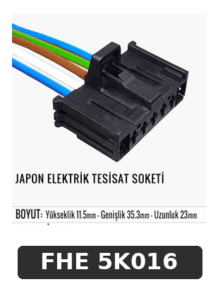 JAPON ELEKTRİK TESİSAT SOKETİ