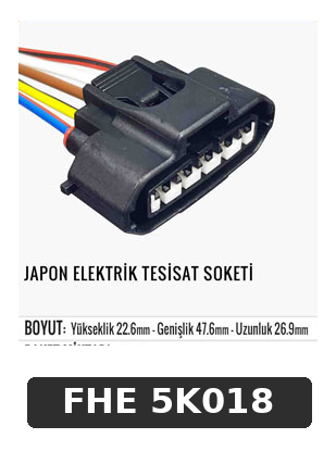 JAPON ELEKTRİK TESİSAT SOKETİ