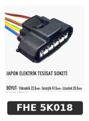 JAPON ELEKTRİK TESİSAT SOKETİ