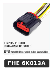 JUMPER/ PEUGEOT = FORD AKIŞMETRE SOKETİ
