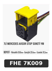 7Lİ MERCEDES AXSOR STOP SOKETİ YM