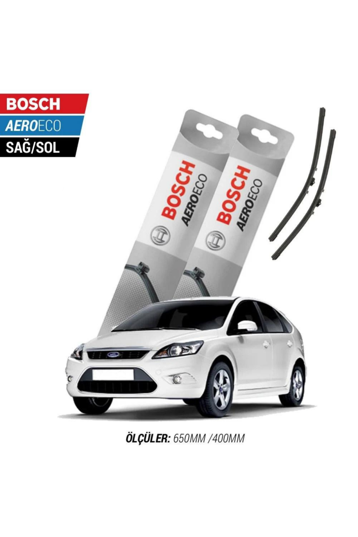 Ford Focus 2 2005 Model Bosch Aeroeco Muz Silecek Takımı