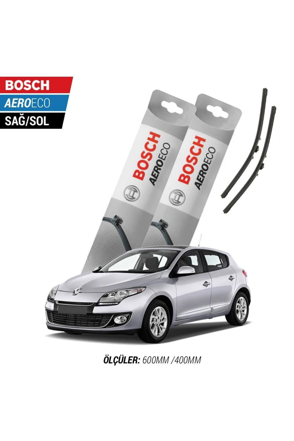 Renault Megane 3 2012 Model Bosch Aeroeco Muz Silecek Takımı