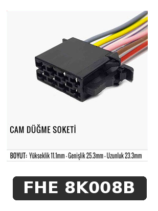 CAM DÜĞME SOKETİ