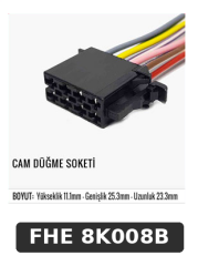 CAM DÜĞME SOKETİ
