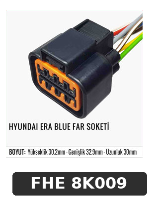 HYUNDAİ ERA BLUE FAR SOKETİ