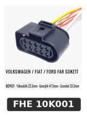 VOLKSWAGEN / FİAT / FORD FAR SOKETİ