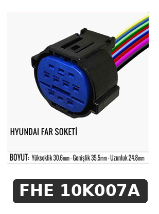 HYUNDAİ FAR SOKETİ