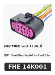 VOLKSWAGEN / AUDİ FAR SOKETİ