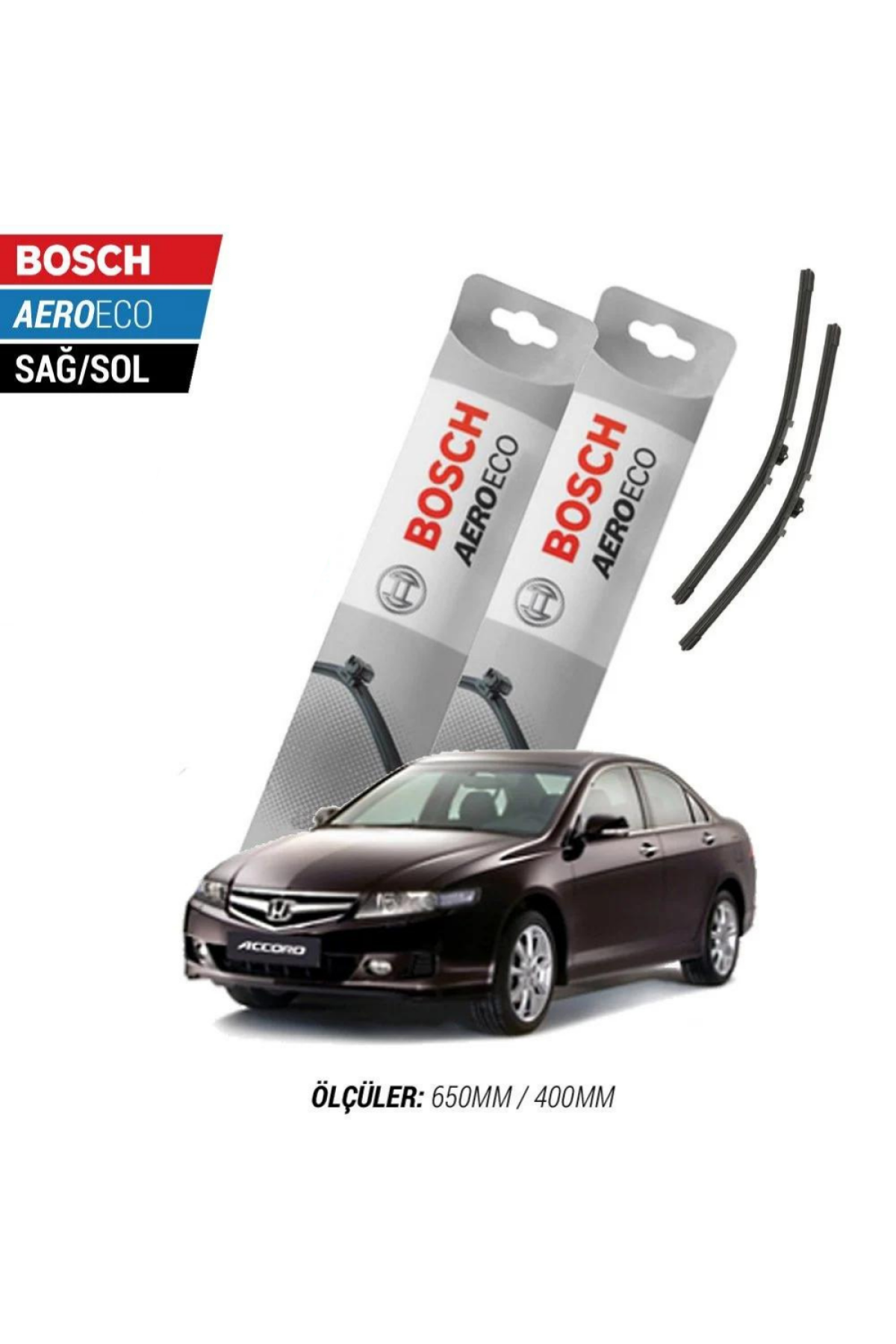 Honda Accord 2005 Model Bosch Aeroeco Muz Silecek Takımı