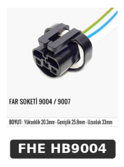 FAR SOKETİ 9004 / 9007