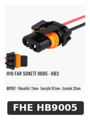 H10 FAR SOKETİ 9005 - HB3