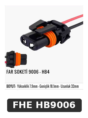 FAR SOKETİ 9006 - HB4