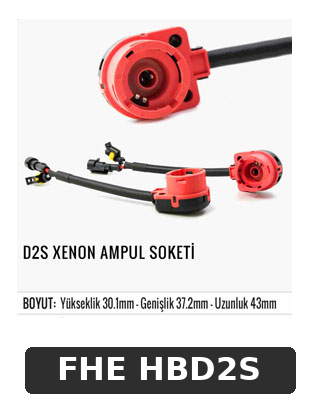 D2S XENON AMPUL SOKETİ