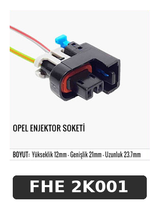 OPEL ENJEKTÖR SOKETİ