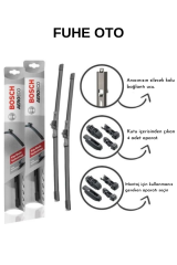 Seat İbiza 2007 Model Bosch Aeroeco Muz Silecek Takımı