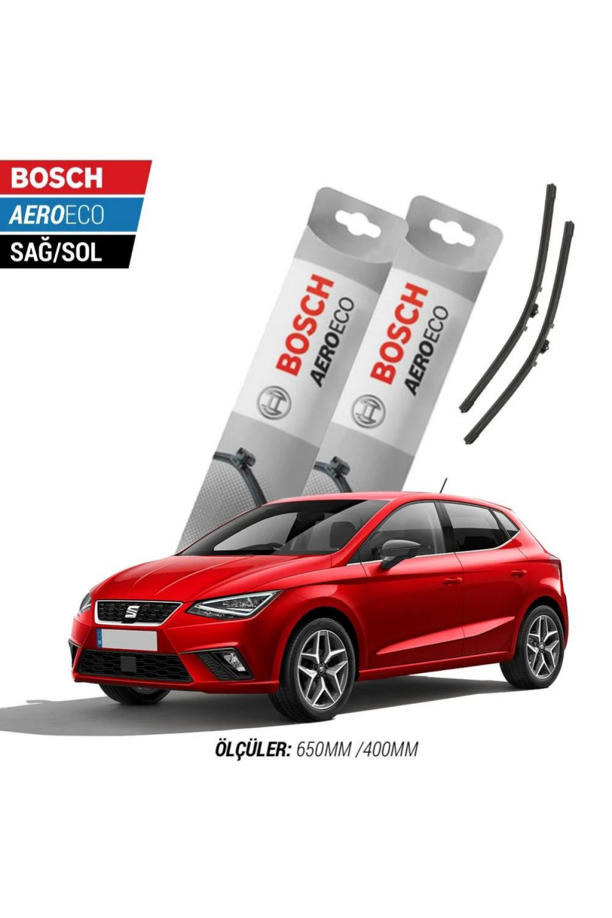 Seat İbiza 2020 Model Bosch Aeroeco Muz Silecek Takımı
