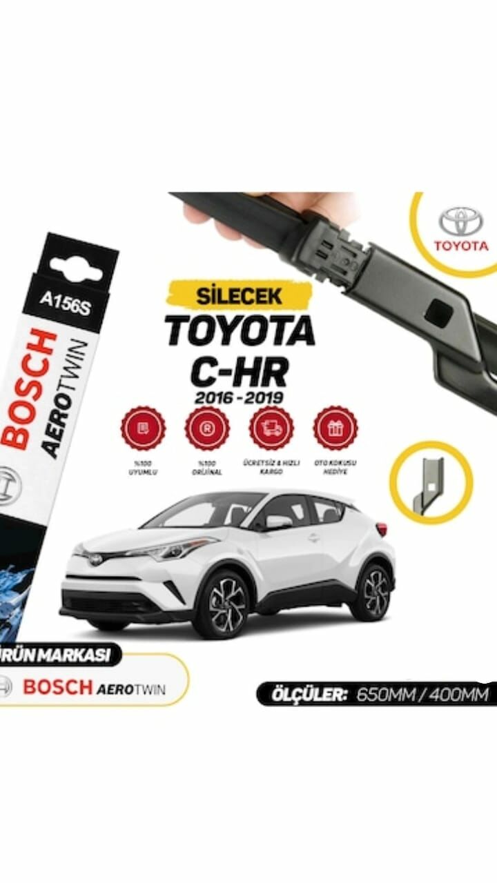 Toyota Chr Bosch Aerotwin A156S Silecek Takımı 2016-2019