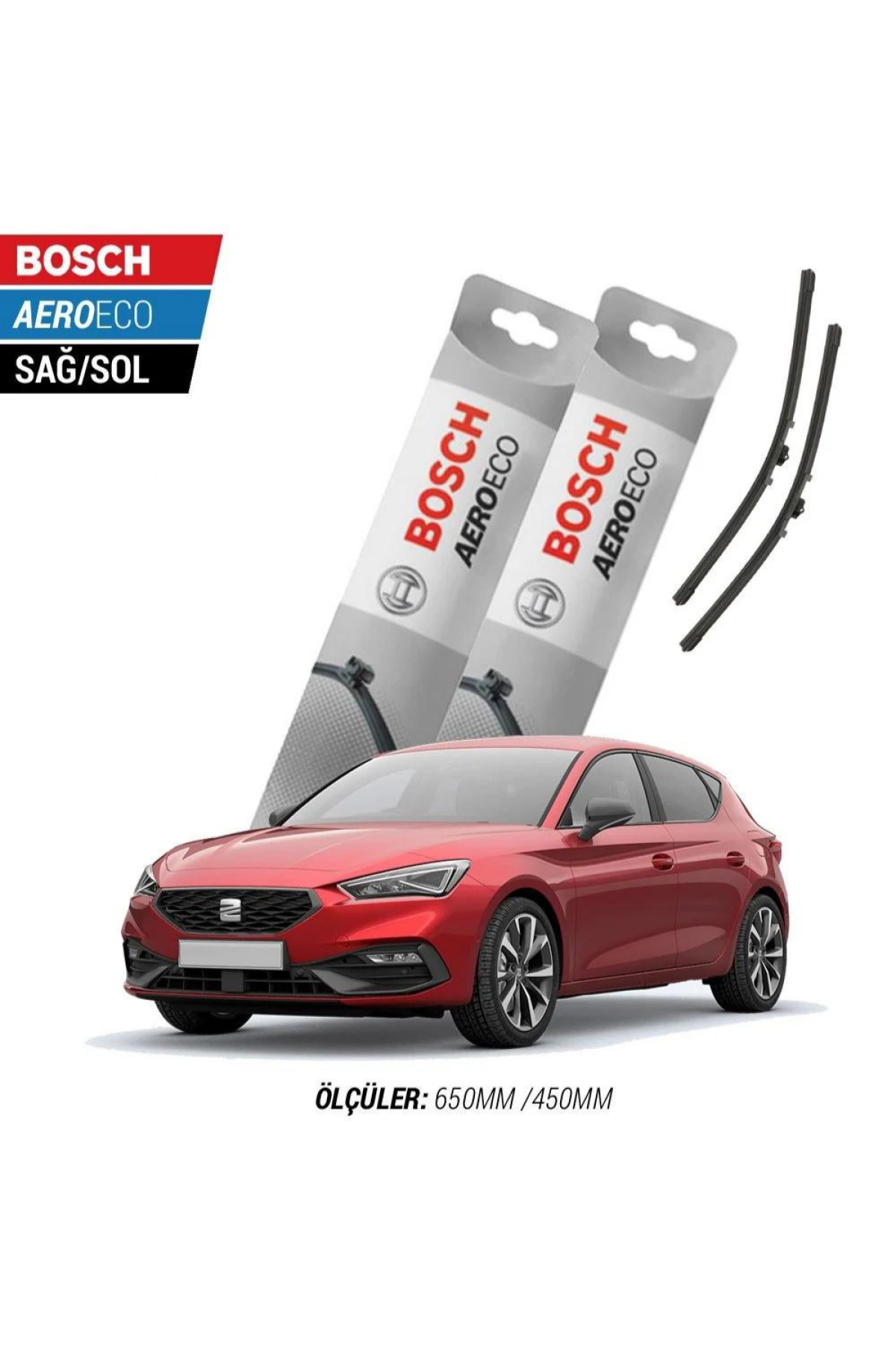 Seat Leon 2023 Model Bosch Aeroeco Muz Silecek Takımı